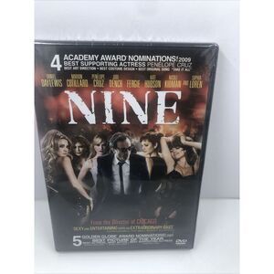 *Nine (DVD, 2010) Brand New, Factory Sealed